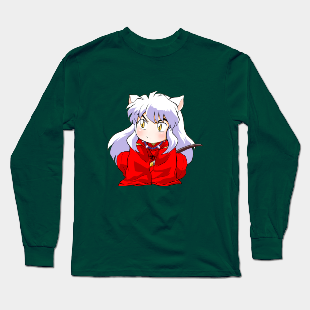 Inuyasha CHIBI - Inuyasha - Long Sleeve T-Shirt | TeePublic